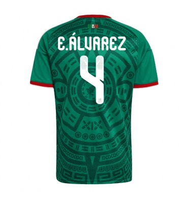 Mexico Edson Alvarez #4 Hjemmebanetrøje VM 2026 Kortærmet